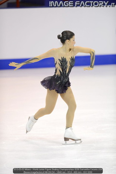2013-03-02 Milano - World Junior Figure Skating Championships 9258 Samantha Cesario USA